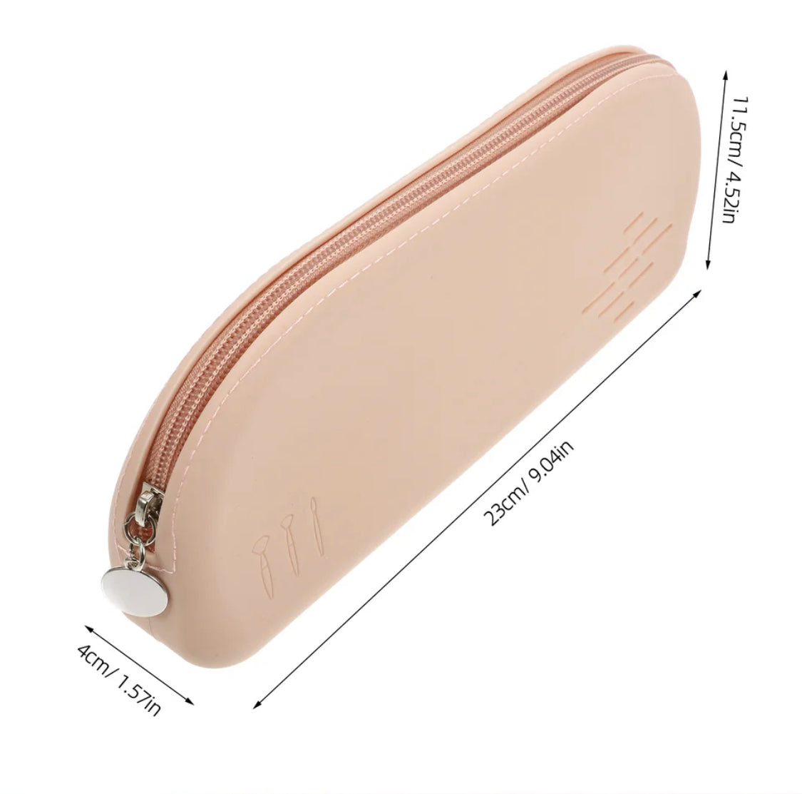 Silicone Makeup Brush Case, Travelling Brush Bag Organizer, Waterproof Makeup Storage Box Silicone Makeup Brush Case, Travelling Brush Bag Organizer, Waterproof Makeup Storage Box